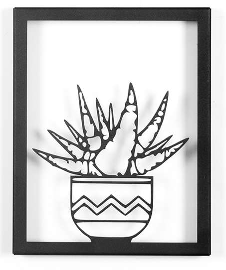 Cactus Metal Wall Art Rusper & Pines