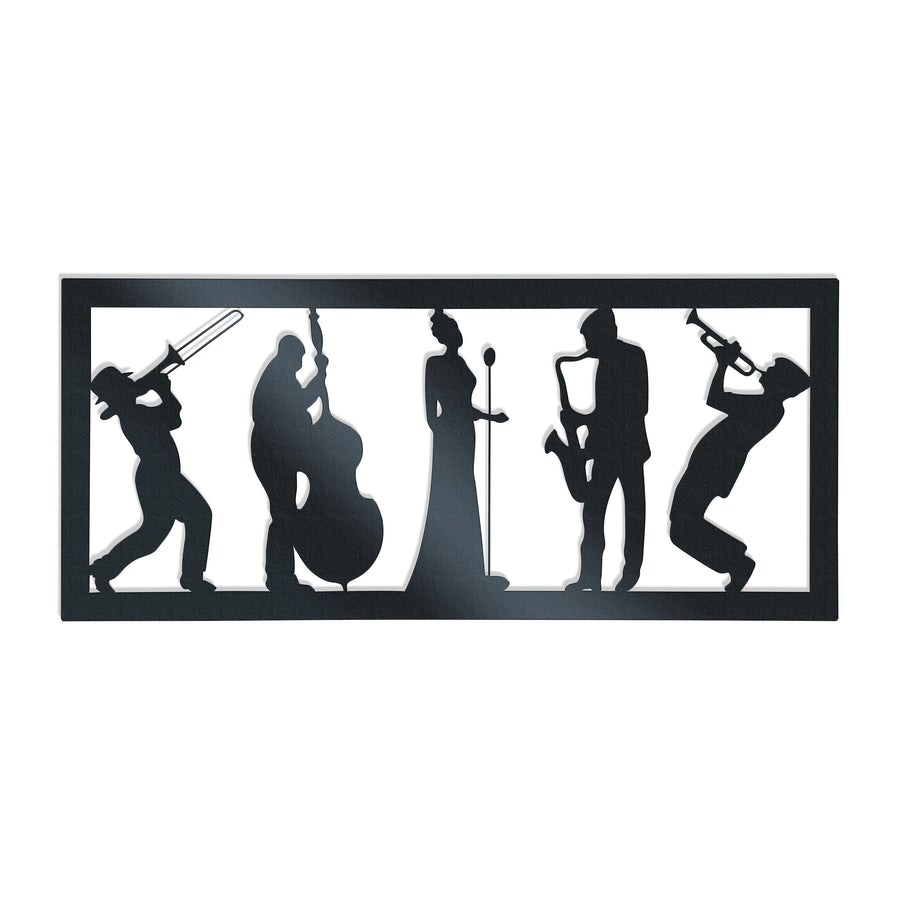 JAZZ BAND - Metal Wall Art Rusper & Pines