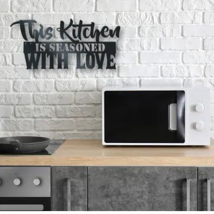 This Kitchen - Metal Wall Art