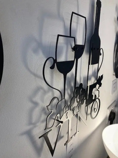 Vino - Metal Wall Art