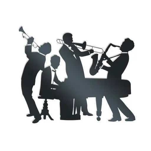 Jazz Four Piece - Metal Wall Art