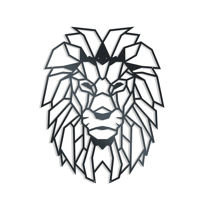 lion Metal wall art - rusper and pines