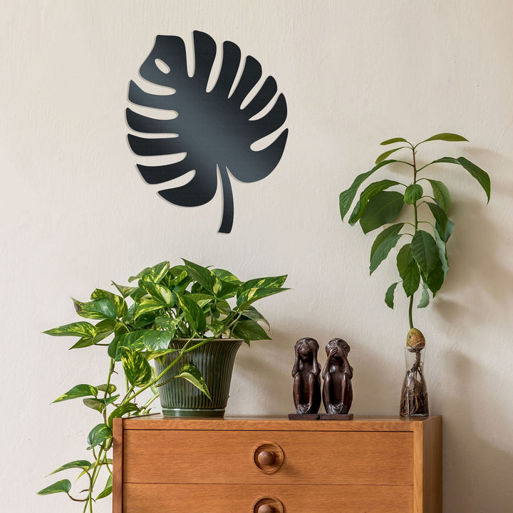 Monstera Leaf- Metal Wall Art Rusper & Pines